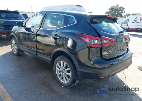 2020 Nissan Rogue Sport S Fwd Xtronic Cvt из США, поврежденный, VIN JN1BJ1CV9LW550790